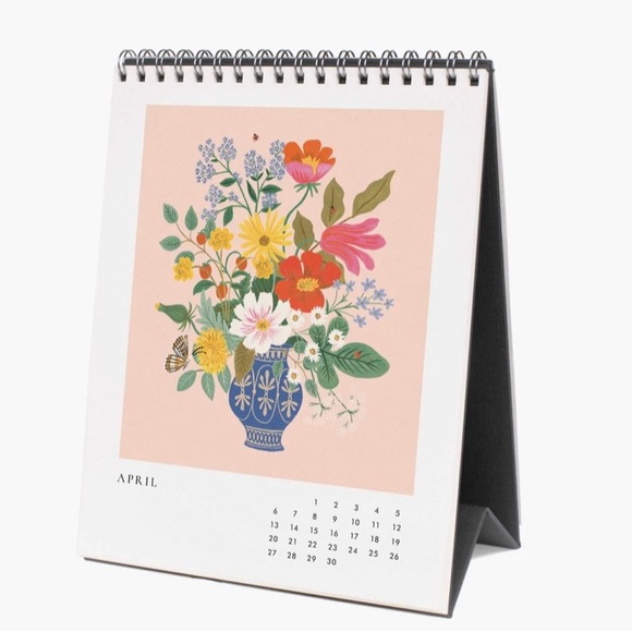 NWT Rifle Paper & Co 2025 Desk Calendar - Picture 5 of 15